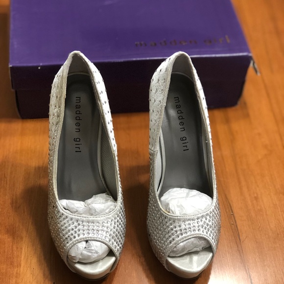 Madden Girl Rhinestone Heels - Picture 2 of 2